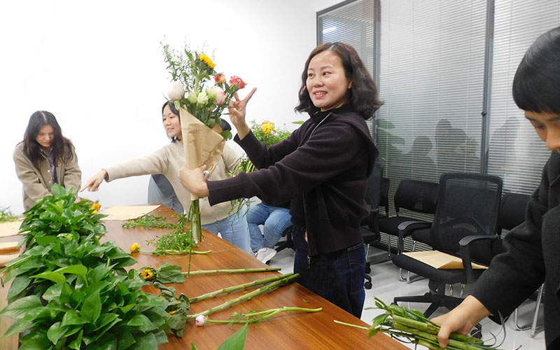 一束鲜花一份心意